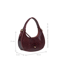 Load image into Gallery viewer, Rosario 02 Red Leather Crossbody
