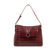Load image into Gallery viewer, Medallin 02 Red Leather Shoulder Bag
