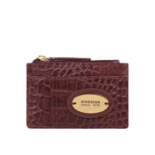 Load image into Gallery viewer, Dinah W2 Red Leather Card Holder
