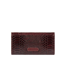 Load image into Gallery viewer, Mandy W5 Red Leather Clutch Wallet
