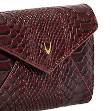 Load image into Gallery viewer, Mandy W5 Red Leather Clutch Wallet
