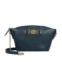 Load image into Gallery viewer, Luisa 08 Blue Leather Tote Bag

