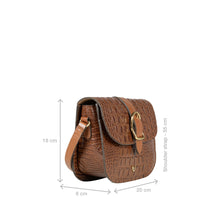Load image into Gallery viewer, Someto 06 Tan Leather Crossbody

