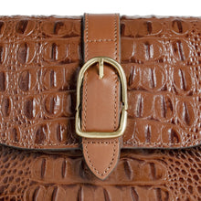 Load image into Gallery viewer, Someto 06 Tan Leather Crossbody
