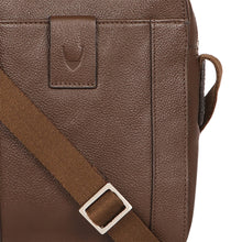Load image into Gallery viewer, Messi 02 Sb Brown Leather  Crossbody
