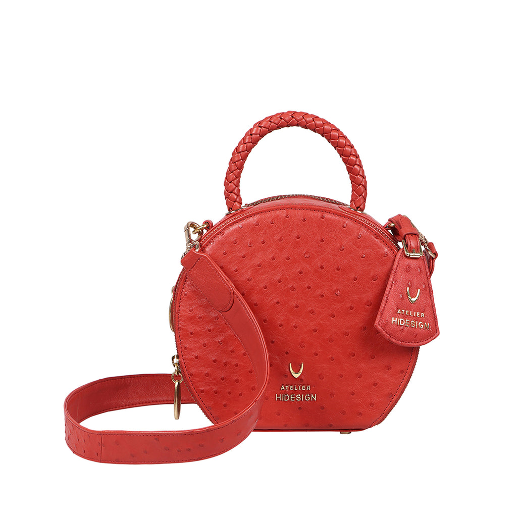 Buy Red Eda 05 Shoulder Bag Online Hidesign