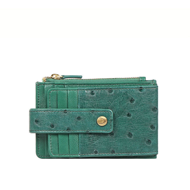 Eda W1 Green Leather Card Holder
