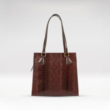 Load image into Gallery viewer, Spruce 04 Sb Red Leather Tote Bag

