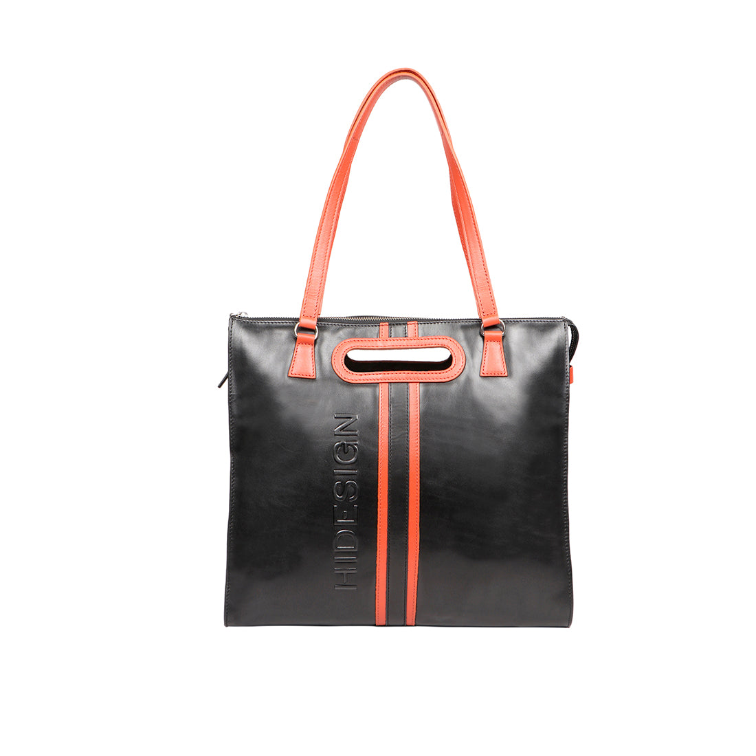 Buy Orange Maine 02 Tote Bag Online - Hidesign