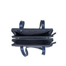 Load image into Gallery viewer, Claire 02 Blue Leather Shoulder Bag
