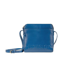 Load image into Gallery viewer, Carey 02 Blue Leather Shoulder Bag
