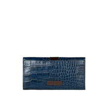 Load image into Gallery viewer, Fanny W1 Blue Leather Sling Wallet
