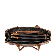 Load image into Gallery viewer, Yangtze 03 Orange Leather Tote Bag
