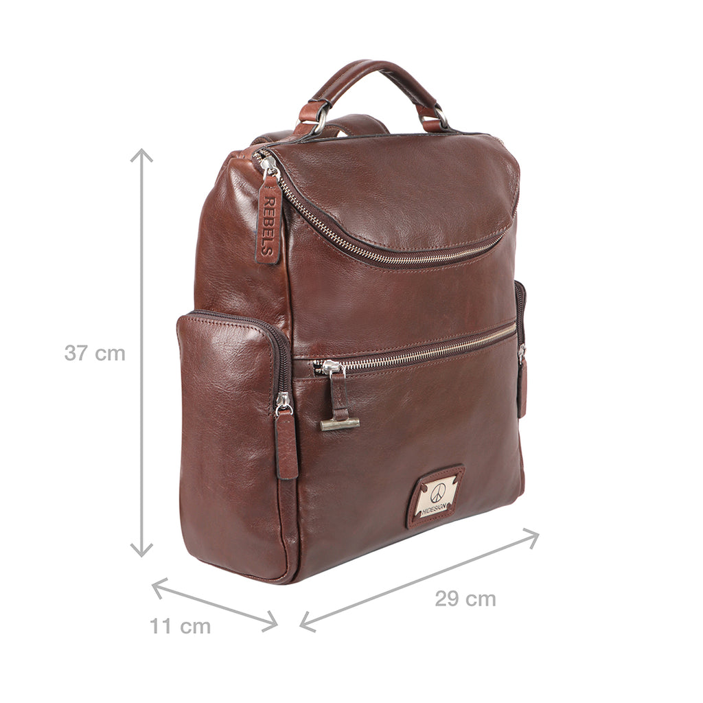 boeheim leather backpack Bose 02 Men‰۪s Brown Leather Backpack: Purchase Now: Hidesign