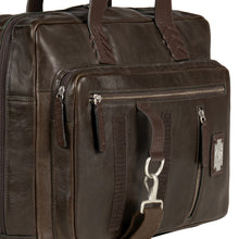Load image into Gallery viewer, Uncle Ho 02 Green Leather  Briefcase

