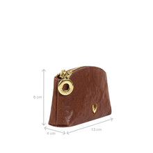 Load image into Gallery viewer, Pippin Brown Leather Coin Pouch
