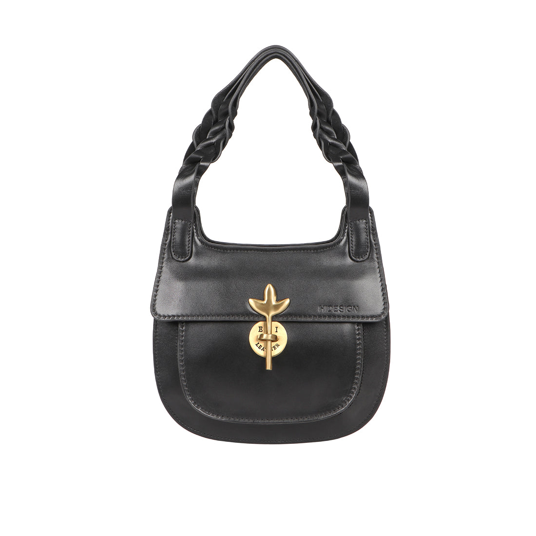 Black Satchel Handbag Vintage Side Bag Vegan Crossbody Message Bag |  Baginning
