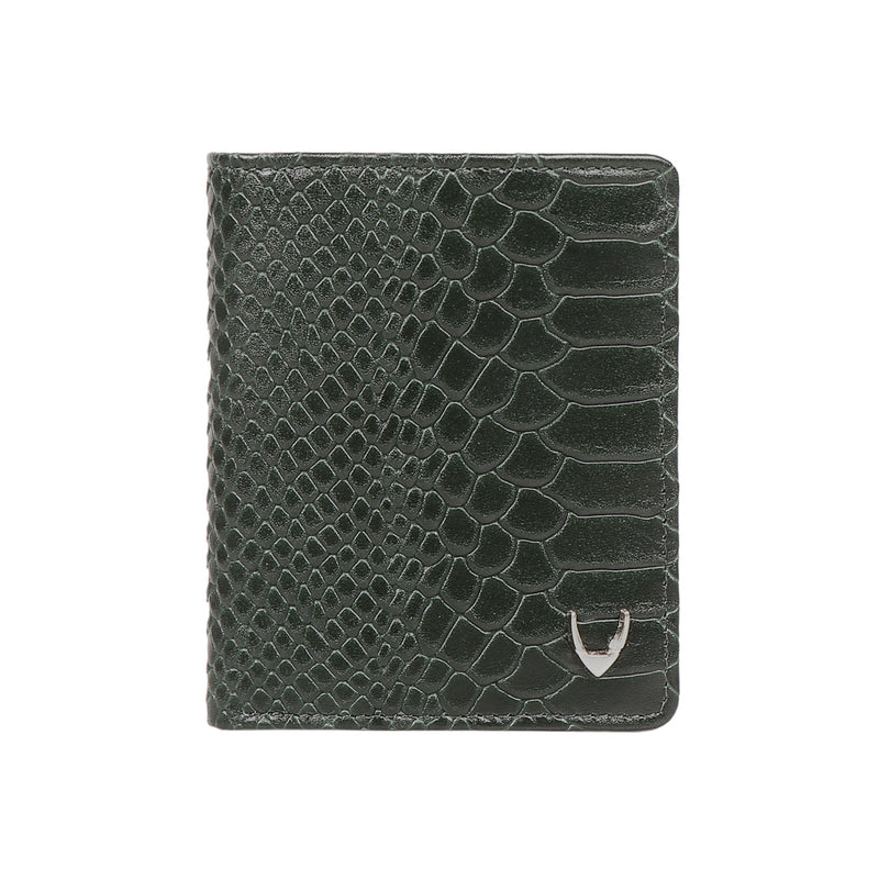 Union W1 Green Leather Bi-Fold Wallet