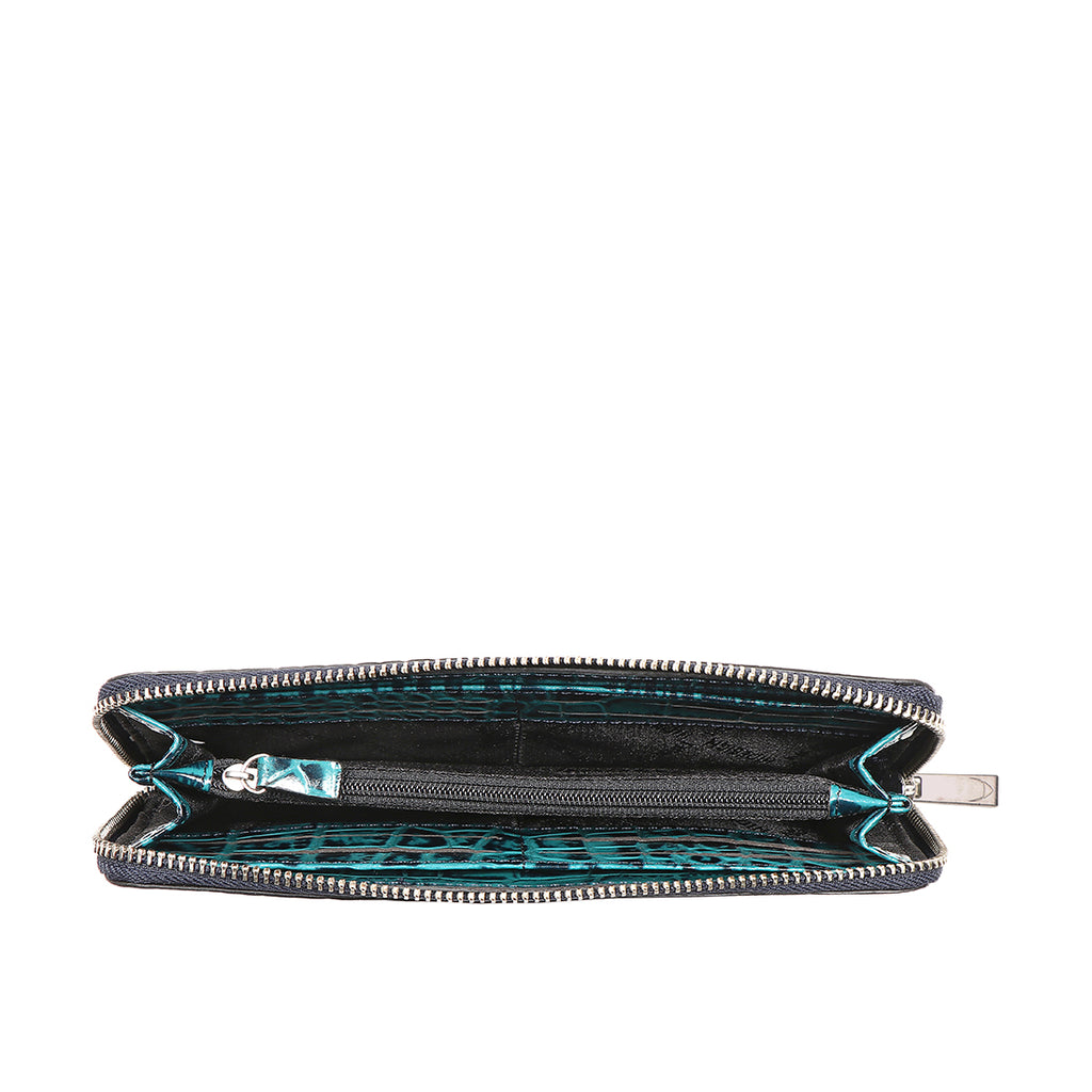 Buy Blue CORSO W2 CLUTCH Online Hidesign