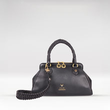 Load image into Gallery viewer, Callas 06 Black Leather Shoulder Bag
