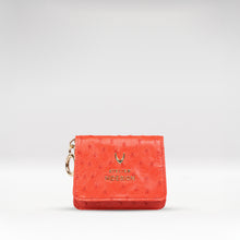 Load image into Gallery viewer, Bartoli W1 Red Leather Bi-Fold Wallet
