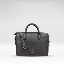 Load image into Gallery viewer, Callas 09 Black Leather  Laptop Bag
