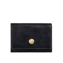 Load image into Gallery viewer, La Plata W3 Black Leather Trifold Wallet

