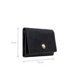 Load image into Gallery viewer, La Plata W3 Black Leather Trifold Wallet
