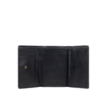 Load image into Gallery viewer, La Plata W3 Black Leather Trifold Wallet
