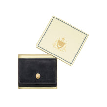 Load image into Gallery viewer, La Plata W3 Black Leather Trifold Wallet
