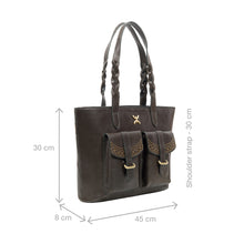 Load image into Gallery viewer, Bedouin - 04 Green Leather Tote Bag
