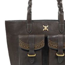 Load image into Gallery viewer, Bedouin - 04 Green Leather Tote Bag
