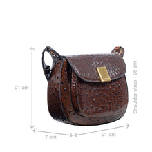 Load image into Gallery viewer, Gatwick-02 Brown Leather Crossbody
