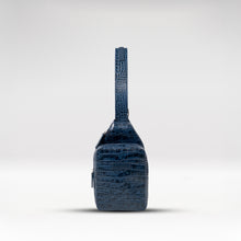 Load image into Gallery viewer, Heathrow-01 Blue Leather  Crossbody
