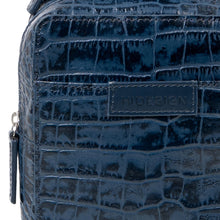 Load image into Gallery viewer, Heathrow-01 Blue Leather  Crossbody
