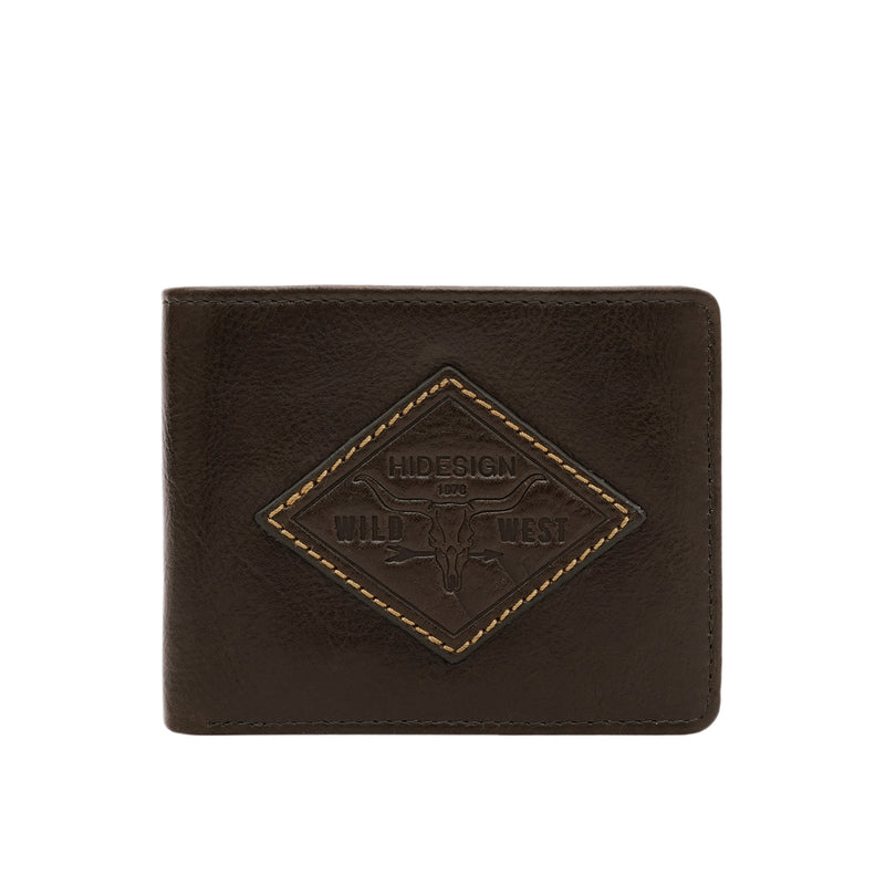 Fort Worth W4 Green Leather Bi-Fold Wallet
