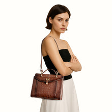 Load image into Gallery viewer, Cherie Tan Leather Satchel

