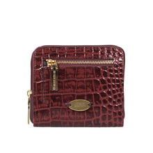 Load image into Gallery viewer, Ee Jupiter W3-M Red Leather Zip Around Wallet
