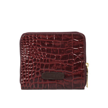 Load image into Gallery viewer, Ee Jupiter W3-M Red Leather Zip Around Wallet
