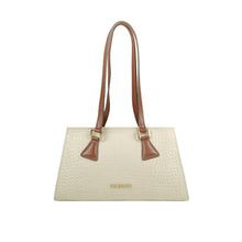 Load image into Gallery viewer, Ee Spruce 03-M White Leather Shoulder Bag
