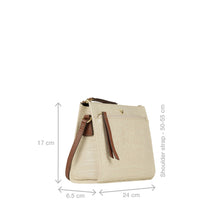 Load image into Gallery viewer, Spruce 02 Sb White Leather Sling Bag
