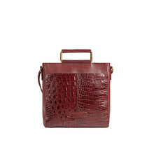 Load image into Gallery viewer, Ee Viola 01-M Red Leather Sling Bag
