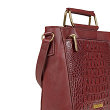 Load image into Gallery viewer, Ee Viola 01-M Red Leather Sling Bag

