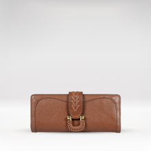 Load image into Gallery viewer, Ee Frieda W1  Brown Leather Bi-Fold Wallet
