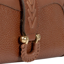 Load image into Gallery viewer, Ee Frieda W1  Brown Leather Bi-Fold Wallet
