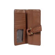 Load image into Gallery viewer, Ee Frieda W1  Brown Leather Bi-Fold Wallet
