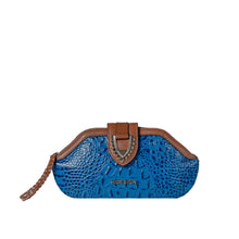 Load image into Gallery viewer, Ee Liya W1-M Blue Leather Clutch
