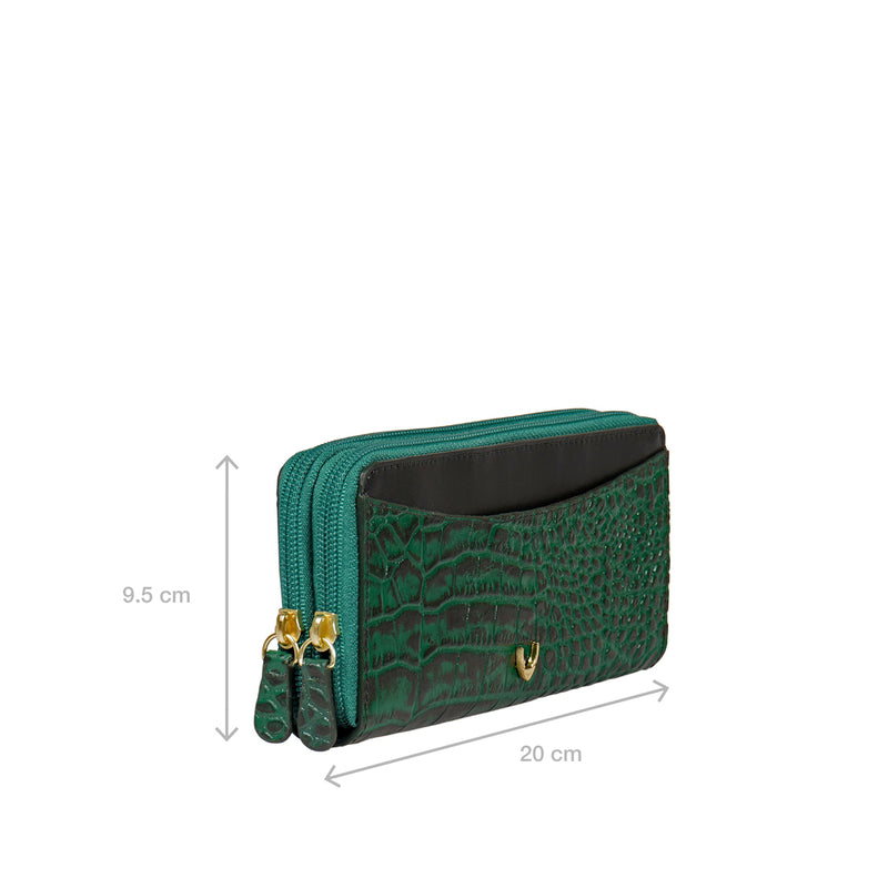 EE LILAC W1-M DBLE ZIP AROUND WALLET