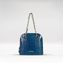 Load image into Gallery viewer, Copacabana 01 Blue Leather Shoulder Bag
