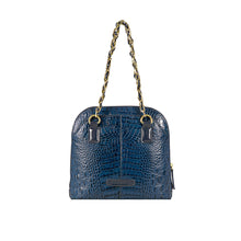 Load image into Gallery viewer, Copacabana 01 Blue Leather Shoulder Bag
